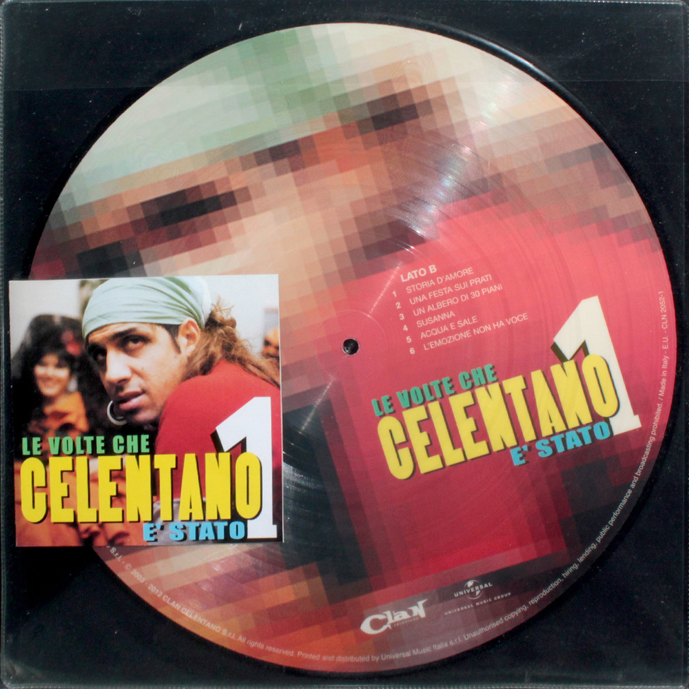 Adriano Celentano / Le Volte Che Celentano E' Stato 1 (Picture Disc)(LP)
