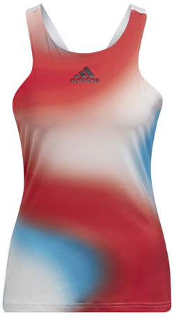 Женский топ теннисный Adidas Mel Y Tank W - разноцветный