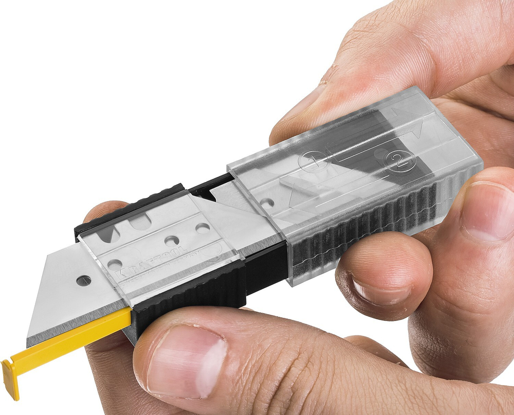 Лезвие трапециевидное А24 для канцелярского ножа 5 шт