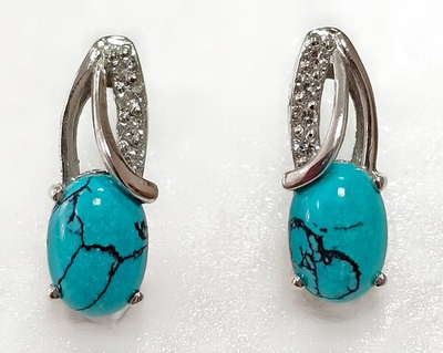 "Эстерелла" - ювелирные серьги из серебра 925-й пробы