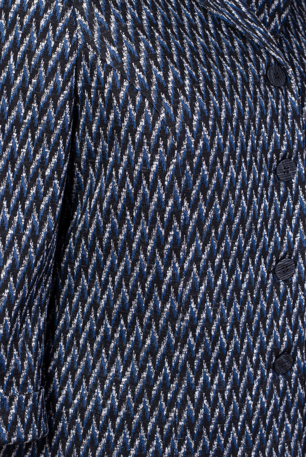 Жакет женский 3437ВЕА, черно-синий #225ЧС043437ВЕА