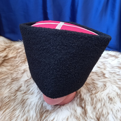 Папаха уральских казаков, черный искусственный каракуль (УКМ)