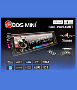 Автомагнитола FM/BT/USB/TFplayer BOS-MINI BOSY8064MBT