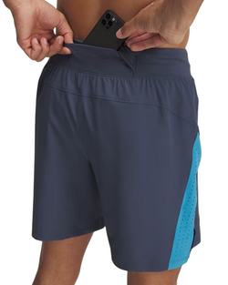 Теннисные шорты Under Armour Launch Elite 7in - midnight navy/stream