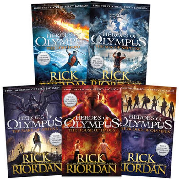 Heroes of Olympus x 5 SW Set