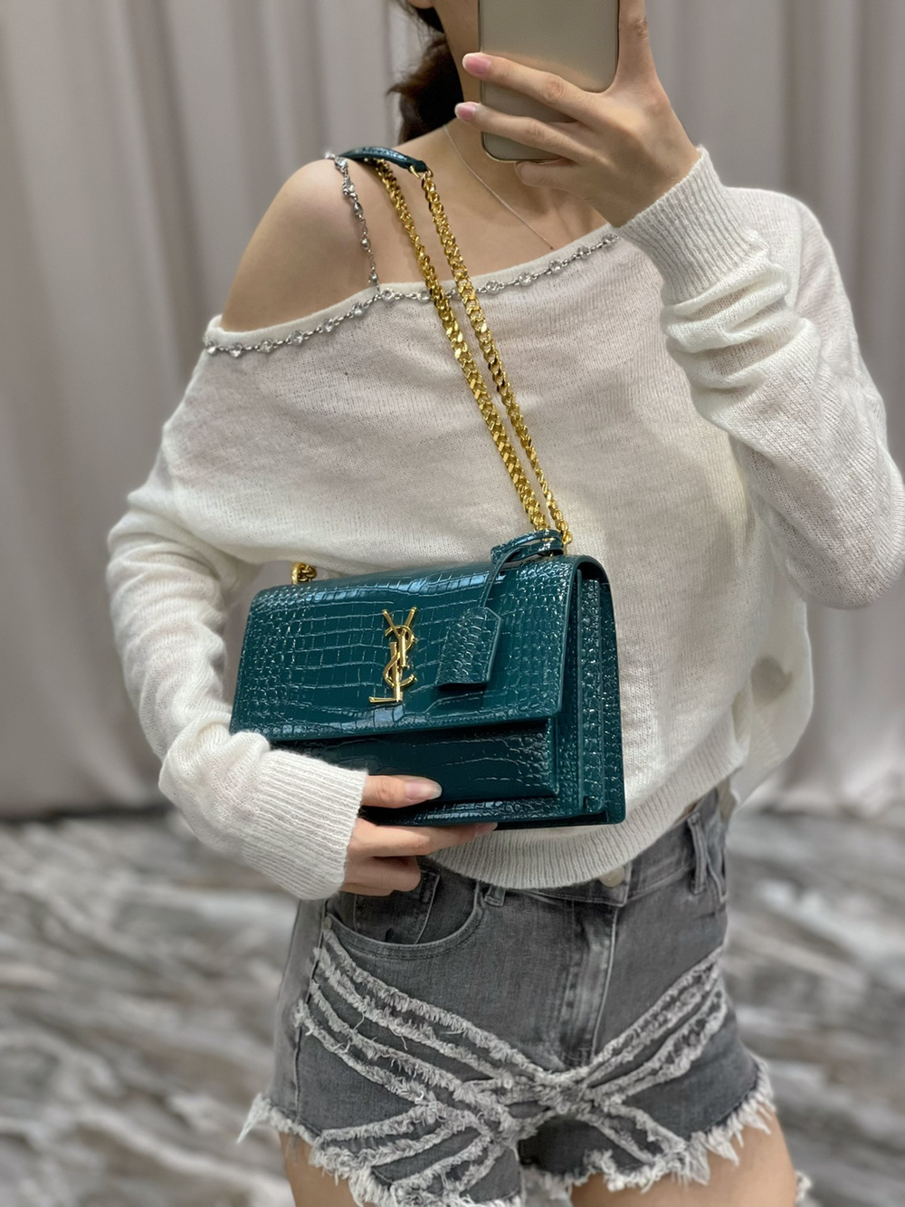 YSL Sunset Bag 22 cm