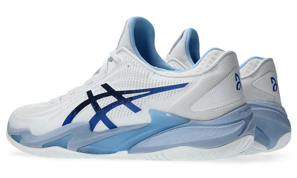 Теннисные кроссовки Asics Court FF 3 Novak - white/tuna blue