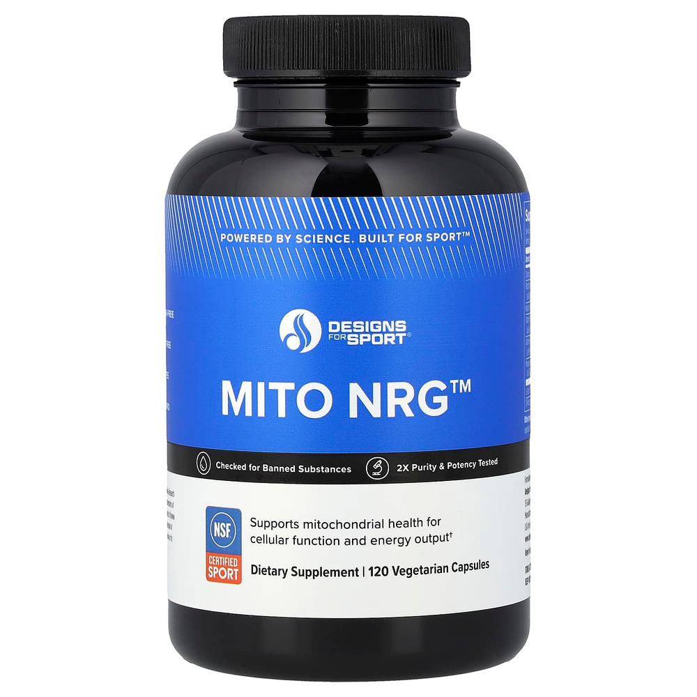 Designs For Health, Designs For Sport®, Mito NRG™, 120 вегетарианских капсул