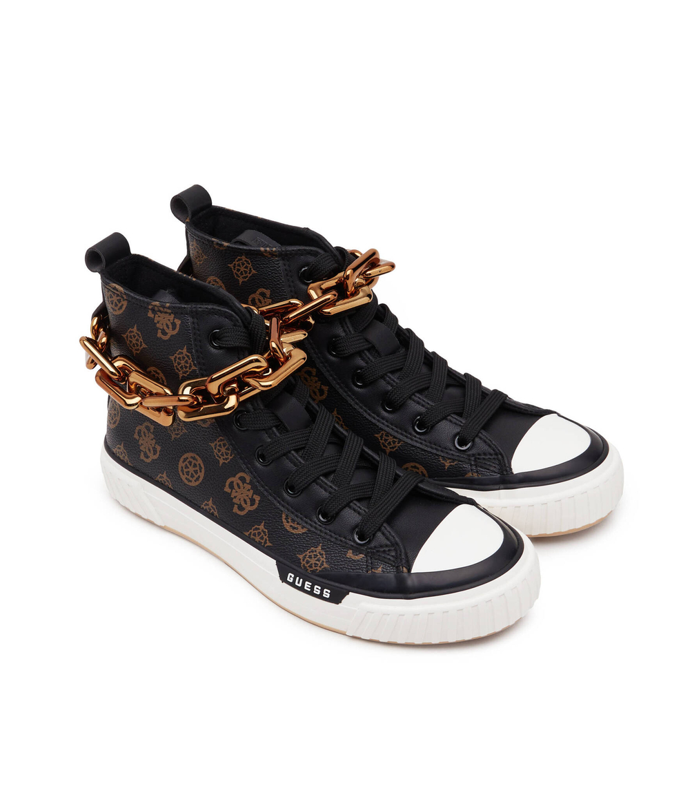 Кроссовки Guess - коричневый(FLJNLY ELE12)