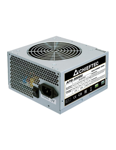 Блок питания Chieftec Value APB-500B8 (ATX 2.3, 500W, Active PFC, 120mm fan) OEM