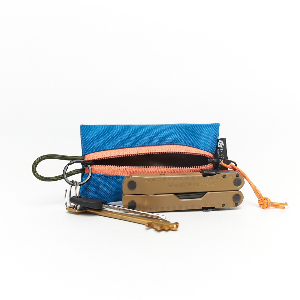 Fabric Key Wallet синий