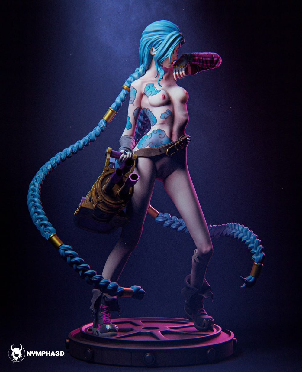 Фигурка Джинкс Лига легенд Jinx League of Legends