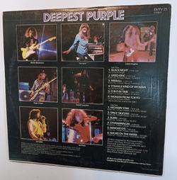 Deep Purple  Deepest Purple The Very Best Of Deep Purple (India 1980)