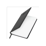 Ежедневник А-5 2026 BRAUBERG Favorite, под кожу, черный, 117037