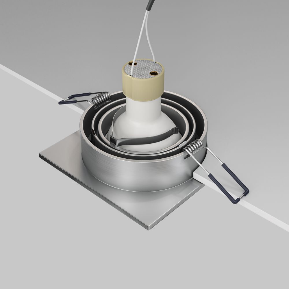 Встраиваемый светильник Maytoni Atom DL024-2-01S