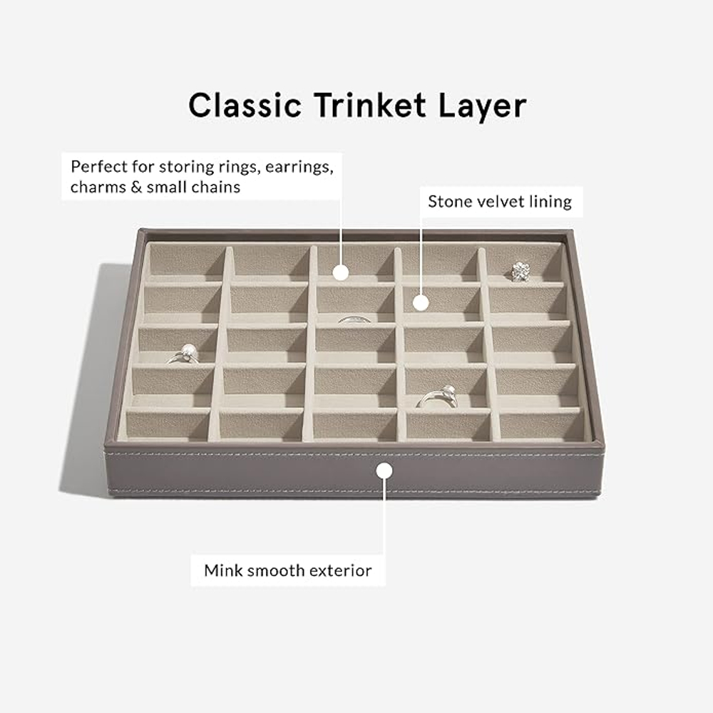 Органайзер для украшений Stackers Classic Trinket Layer (Oatmeal)