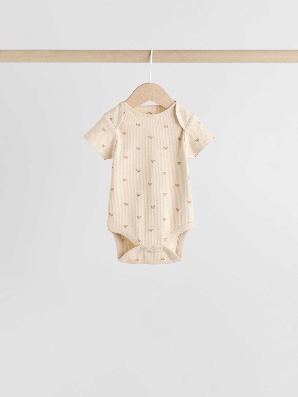 Боди с коротким рукавом для малышей Next H63-254, 5 шт., Бежевый