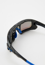 Спортивные очки с диоптриями GOG Glaze / Black-Blue / Polarized White-Blue Lens