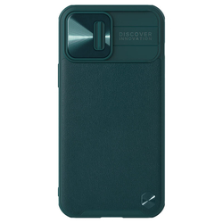 Противоударный чехол Nillkin CAMSHIELD Leather Case с защитой камеры для iPhone 13 Pro Max