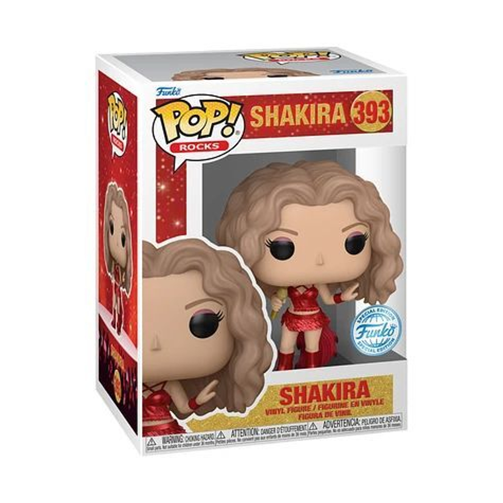Коллекционная фигурка Funko POP! Rocks - Shakira (Super Bowl) (MT)