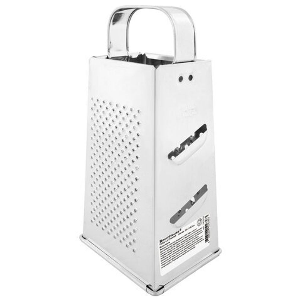 Терка 4 грани 22х11х8,5 см, белая жесть, BOOMHOUSE (БумХаус) Classic, 701858