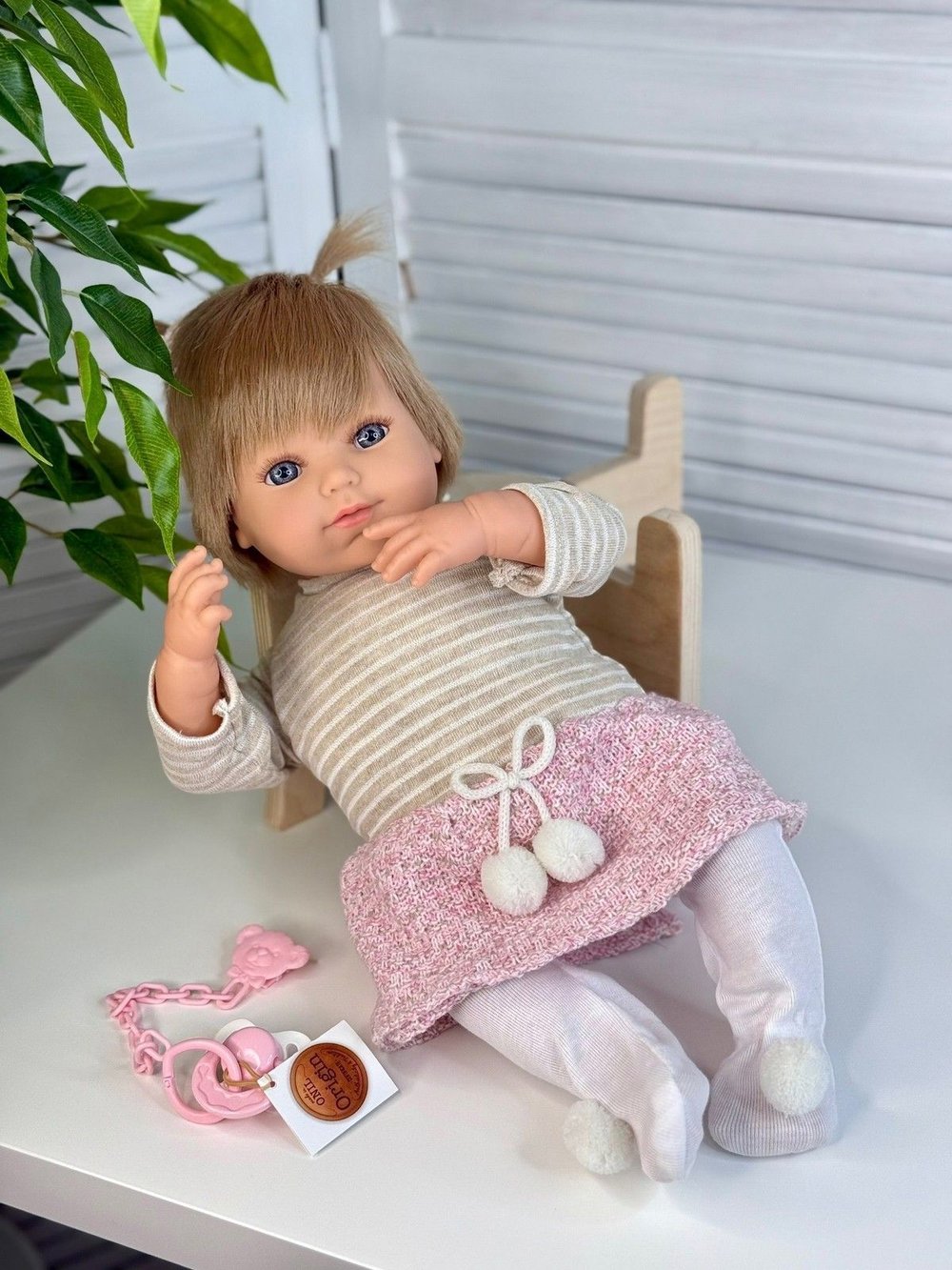 Кукла Реборн BERJUAN мягконабивная 50см Baby Sweet (1226)