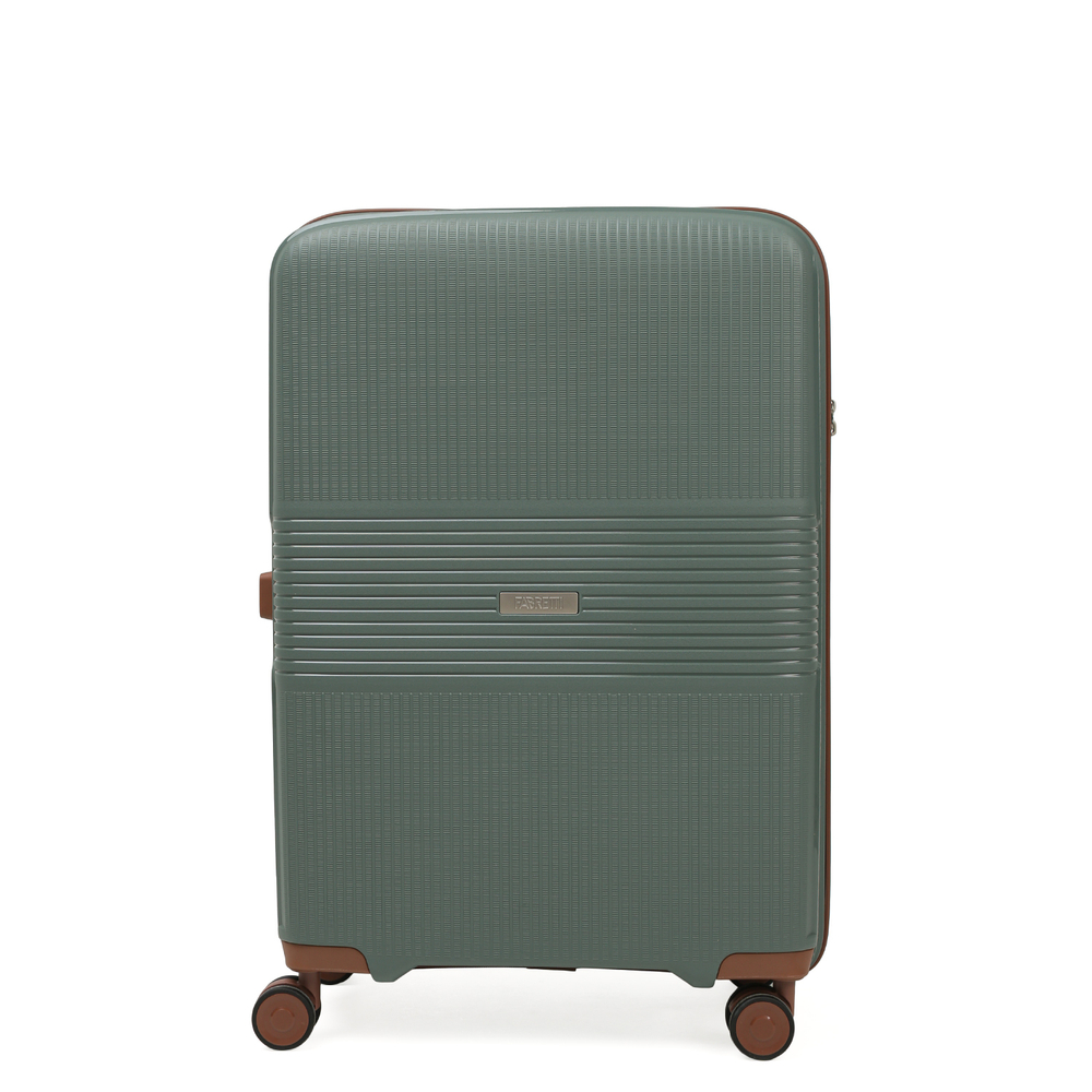 Чемодан средний (М) полипропилен "Fabretti"