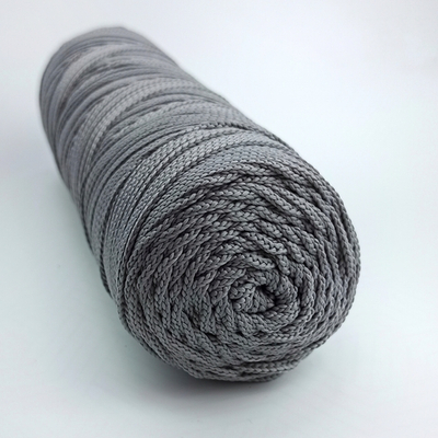 Полиэфирный шнур круглый 1 мм Серый