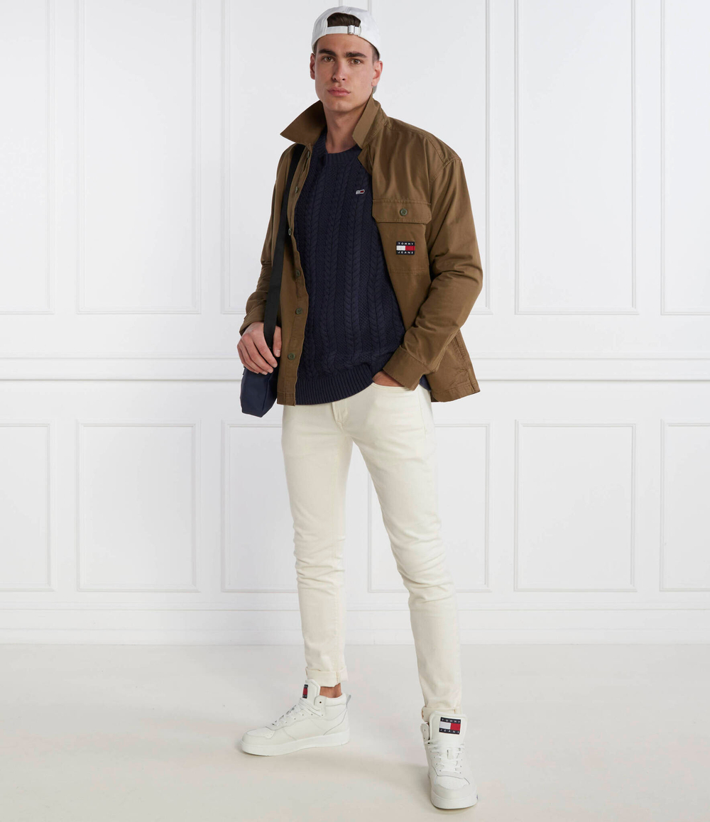 Свитер Tommy Jeans - темно-синий(DM0DM15059)