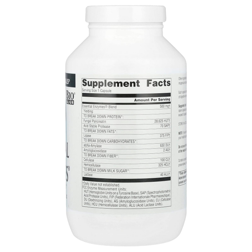 Source Naturals, Daily Essential Enzymes®, 500 мг, 360 капсул