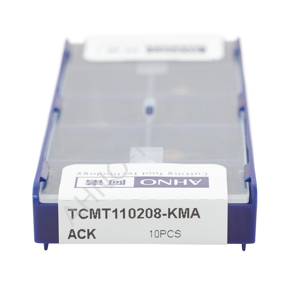 Пластина твердосплавная ISO TCMT110208-KMA ACK10E AHNO по чугуну, чистовая