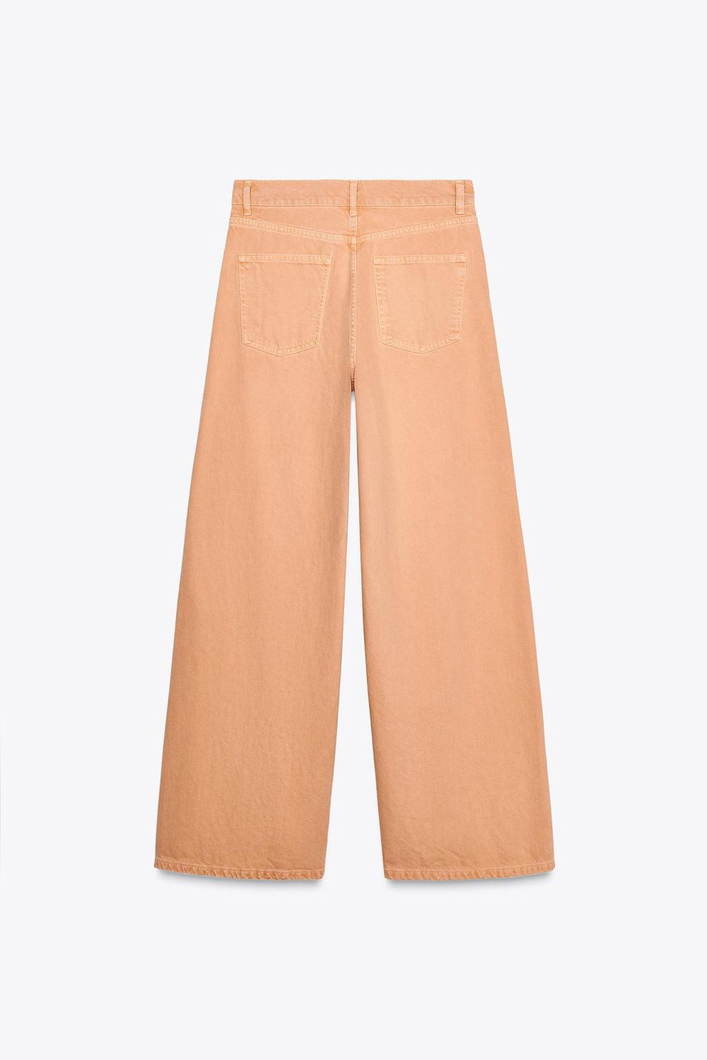 Джинсы wide leg с высокой посадкой — zw collection