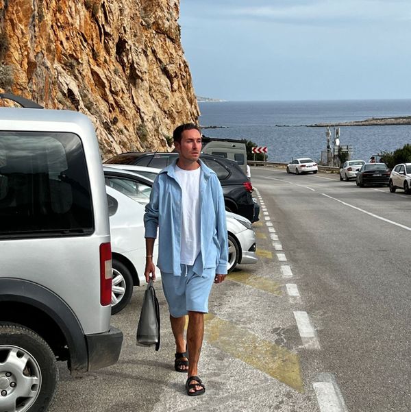 Шорты #4 Длинные Голубые - фото 3