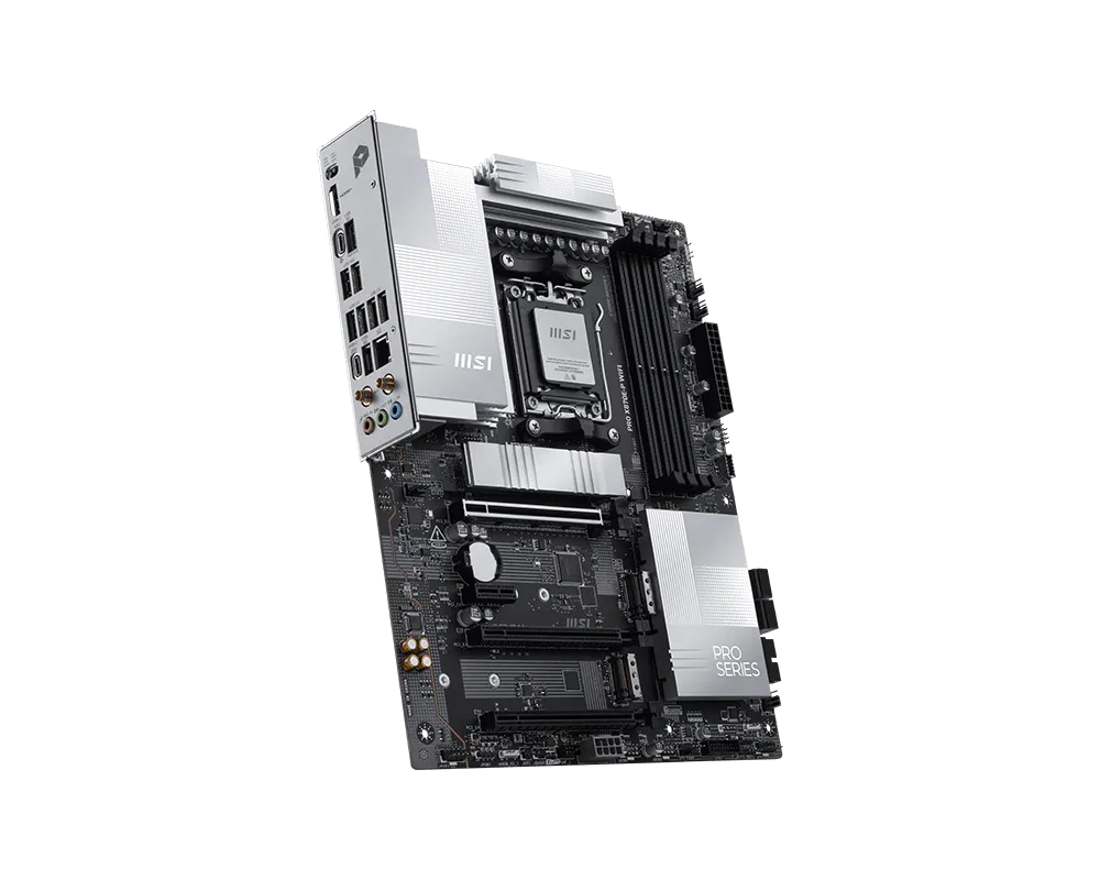 Материнская плата MSI PRO X870E-P WIFI AM5 4xDDR5 4xSATA3 RAID 3xM.2 HDMI 2xType-C(DP) ATX