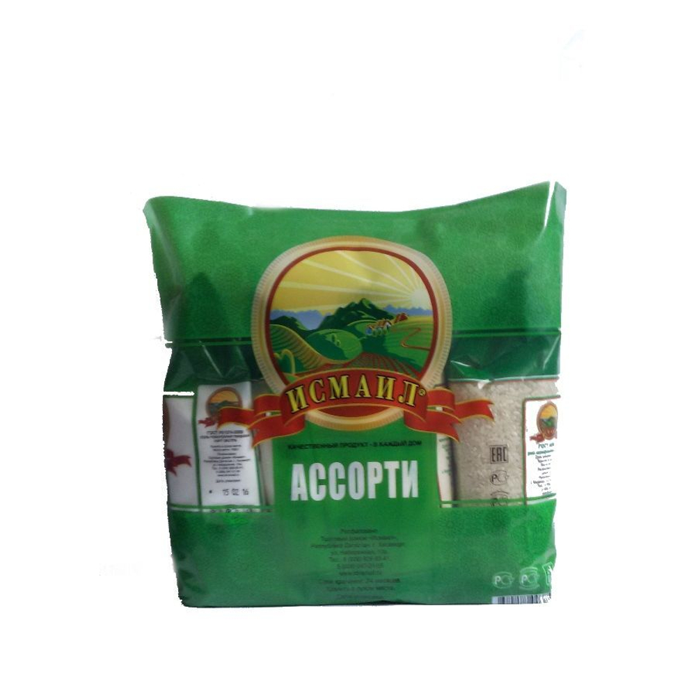 Исмаил Ассорти (Соль,Сахар,Рис,Макароны)