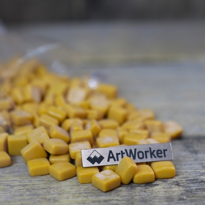 FLORY12 AW013 Стеклянная мозаика 12х12 мм, 0,5 кг