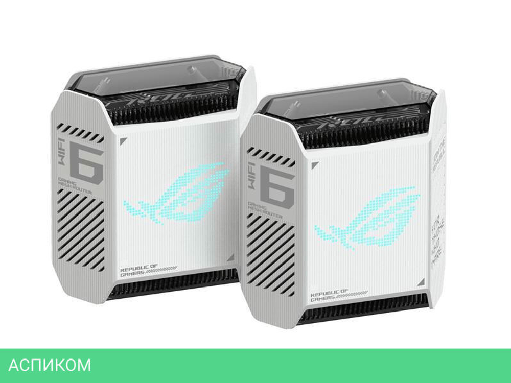 Маршрутизатор ASUS GT6 White-2-PK (90IG07F0-MU9A40)