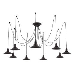 Citilux Эдисон CL451092 Люстра паук Венге