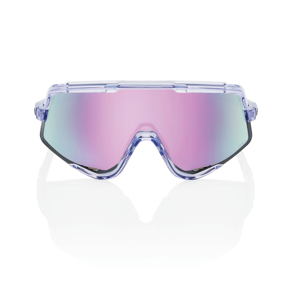 Спортивные очки 100% GLENDALE - Polished Translucent Lavender - HiPER Lavender Mirror Lens