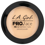 L.A. Girl, PRO. Матовая прессованная пудра для лица, GPP604, кремовый натуральный, 7 г (0,25 унции)