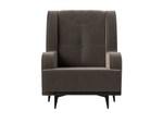 Кресло Неаполь, Коричневый, Велюр, 111954