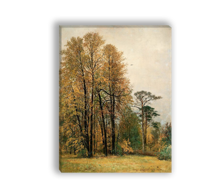 "Осень", Шишкин Иван Иванович, картина (репродукция)