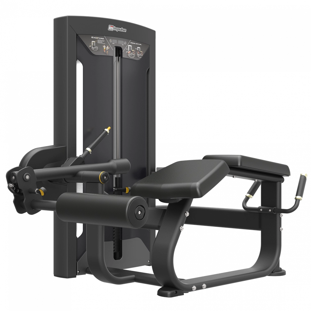 Impulse FE9721 сгибание ног лежа, профессиональный тренажер
