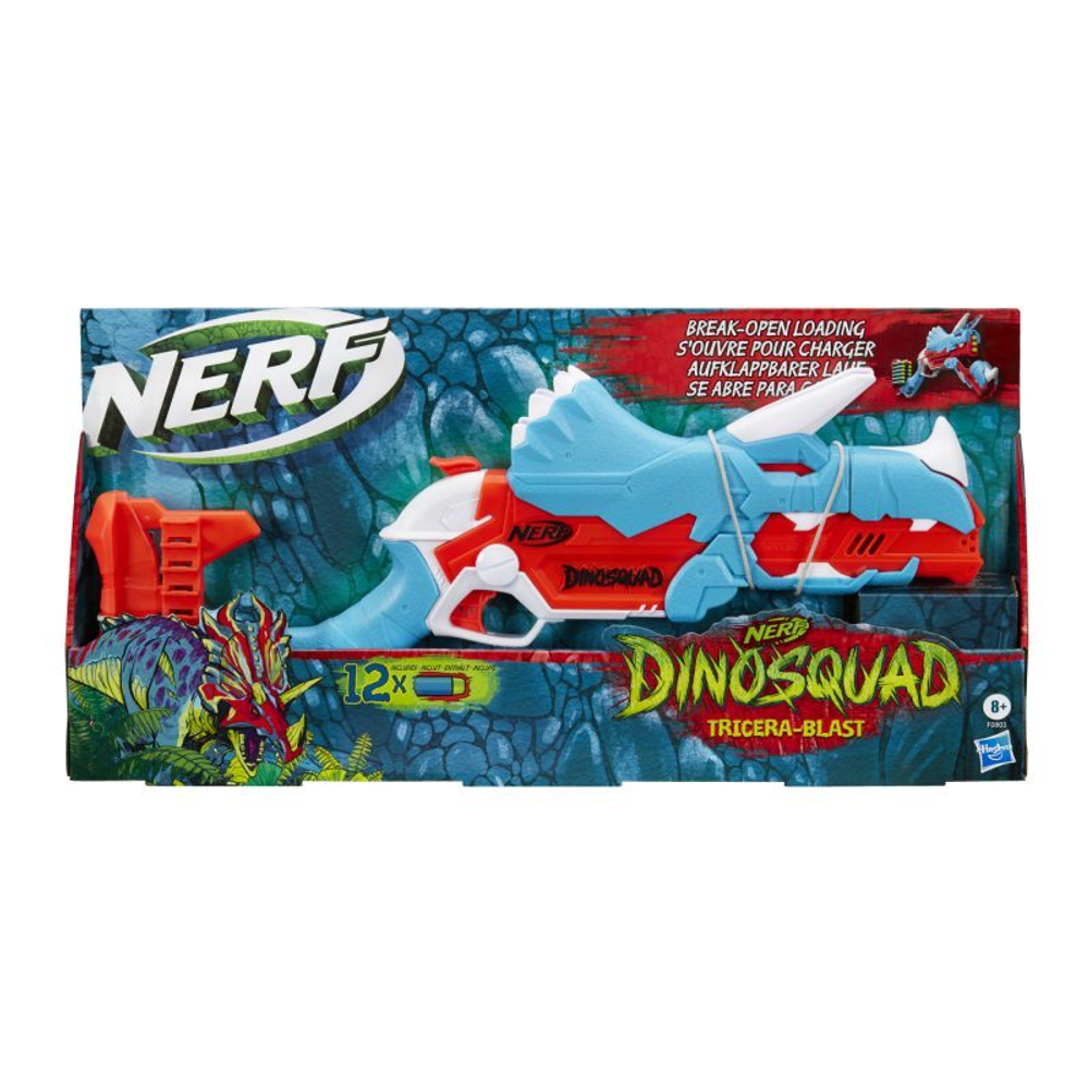 Hasbro Nerf DinoSquad - Tricer-Blast Launcher + стрелы F0803