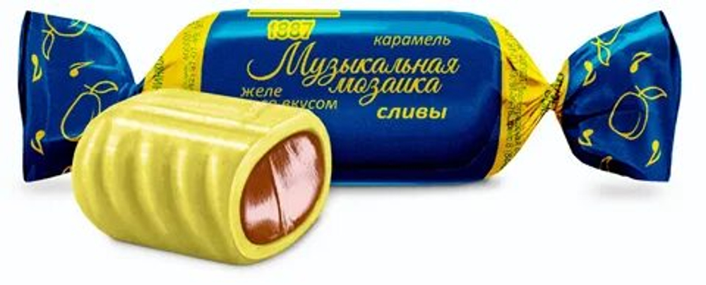 КОНФИЛ КАР МОЗАЙКА ЖЕЛ. СЛИВА 1КГ/8ШТ