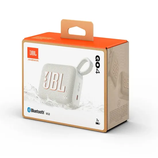 Портативная колонка JBL Go 4 White