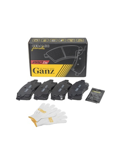 Колодки передние PRO-Line Ceramic CHEVROLET Cruze (R15) /OPEL ASTRA J 08- GANZ GIJ09002C