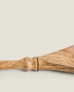 ZARA ДЕРЕВЯННЫЕ СЕРВИРОВОЧНЫЕ ПРИБОРЫ ДЛЯ САЛАТА (НАБОР ИЗ 2 ШТ.)