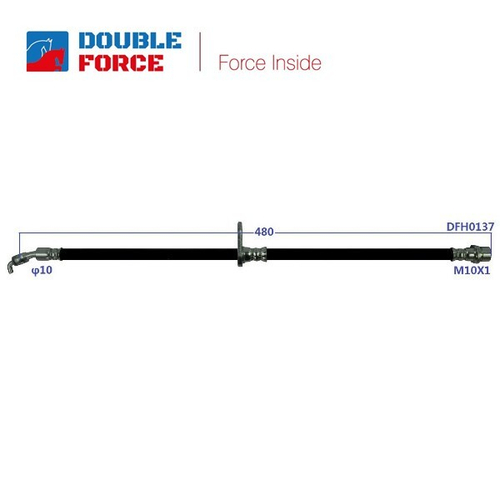 Шланг тормозной Double Force DFH0137