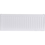 Радиатор панельный профильный ROMMER Compact тип 22 - 300x800 мм (подкл.боковое, белый)
